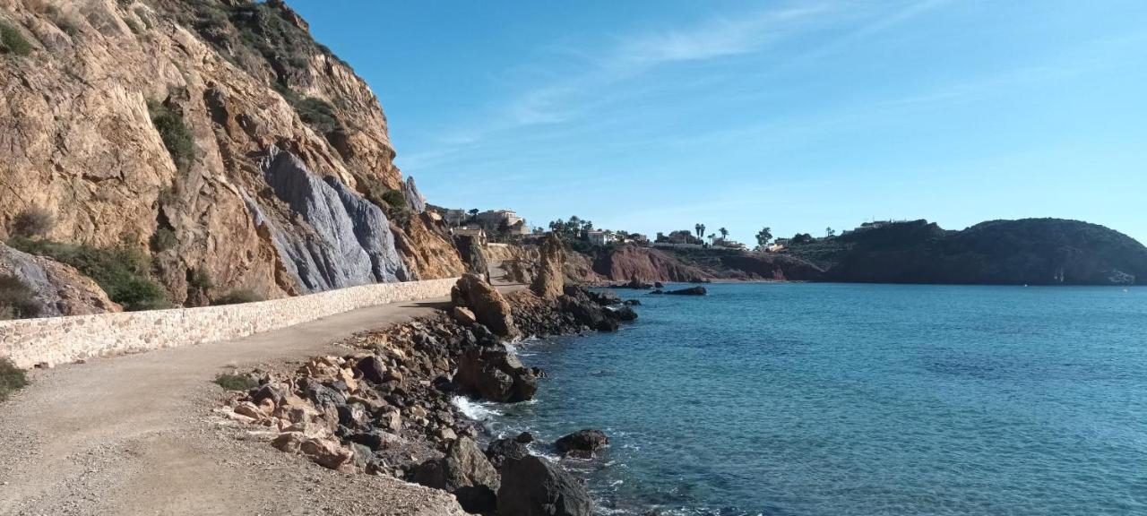Sunrise Den, A Pie De Playa, Vista Al Mar Y Piscina Villa El Puerto de Mazarrón Dış mekan fotoğraf